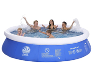 бассейн надувной jl010203ng диаметр 360 см., высота 76 см с фильтром насосом в комплекте