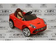 Детский электромобиль Rivertoys Ferrari O222OO красный