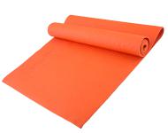 Коврик для йоги FM-101 PVC 173x61x0,4 см, оранжевый STARFIT