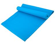 Коврик для йоги FM-101 PVC 173x61x0,4 см, синий STARFIT
