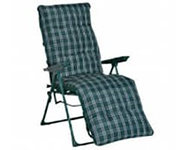 Кресло-шезлонг с регулируемым наклоном и матрасом