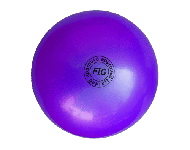 Мяч для художественной гимнастики цвет фиолетовый