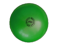 Мяч для художественной гимнастики цвет зеленый