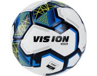 Мяч футб. VISION Mission, FV321075,р.5, FIFA Basic,PU, гибрид. сшив.,бел-синий