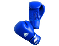 Перчатки боксерские ADIDAS с AIBA синие