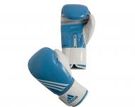 Перчатки боксерские Fitness голубовато-белые adiBL05