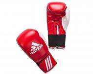 Перчатки боксерские Performer красно-белые adiBC01