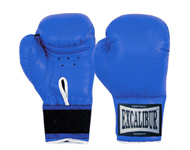 Перчатки боксерские ПВХ ,ручная набивка 513-1