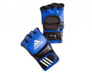 Перчатки для смешанных единоборств Ultimate Fight сине-черные adiCSG041