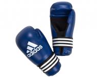 Перчатки полуконтакт Semi Contact Gloves синие adiBFC01