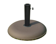 Подставка под зонт, бетон, 16 кг, диаметр 40 см  ЛЕ-ОС16кг