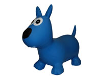 Прыгун-животное собачка с насосом
