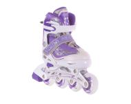 Раздвижные роликовые коньки Gloss violet 30-33