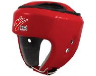 Шлем для единоборств с закрытым верхом БОЕЦ-3 Ш23 красный