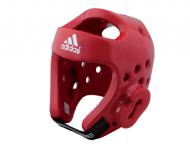 Шлем для тхэквондо Head Guard Dip Foam WTF красный adiTHG01