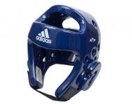 Шлем для тхэквондо Head Guard Dip Foam WTF синий adiTHG01