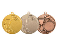 Спортивная медаль MS 036(золото,серебро,бронза) d-50мм цена за штуку