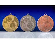 Спортивная медаль MS 061(золото,серебро,бронза) d-50мм цена за штуку