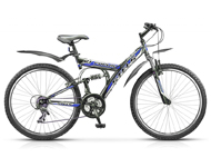 Велосипед STELS FOCUS 21 сине-черн. диаметр колес 21 дюйм