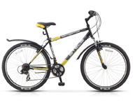 Велосипед STELS NAVIGATOR 500 черно-желт. диаметр колеса 26 дюймов
