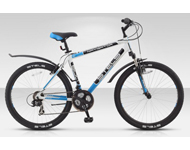 Велосипед STELS NAVIGATOR 600 серо-синий диаметр колес 26 дюймов
