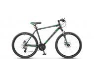 Велосипед STELS Navigator 500 MD 26х16 черно-зеленый и черно-синий