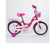 Велосипед детский 14 ZIGZAG GIRL малиновый