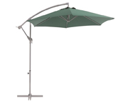 Зонт садовый  зеленый, 300х255 см ОБ-300зел