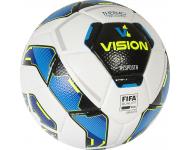Мяч футб. VISION Resposta, 01-01-13886-5,р.5,FIFA Quality Pro,PU-MF, термосш.,бел-мультикол