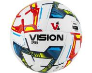 Мяч футб. VISION Spark, F321045, р.5, FIFA Basiс, 24 пан, ПУ.слой, гибрид. сшив., мультиколор