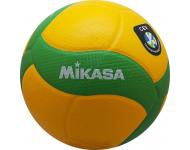 Мяч вол. MIKASA V200W-CEV ,р.5,оф.мяч ЕКВ,ЛЧ ЕКВ,синт.к.микрофиб,18пан, клеен,зел-желт